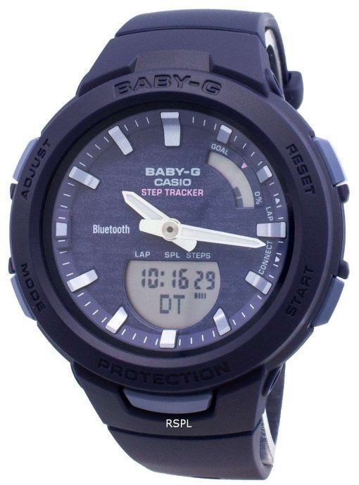 カシオBaby-G Bluetooth BSA-B100AC-2Aステップトラッカーレディース腕時計