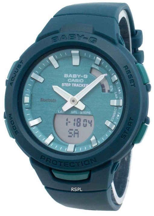 カシオBaby-G Bluetooth BSA-B100AC-3Aステップトラッカーレディース腕時計