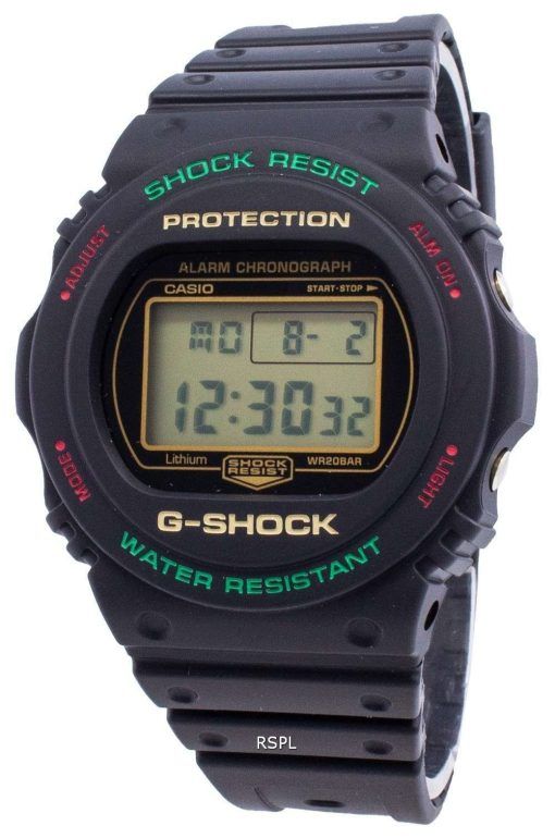 カシオGショックDW-5700TH-1クォーツ200 Mメンズ腕時計