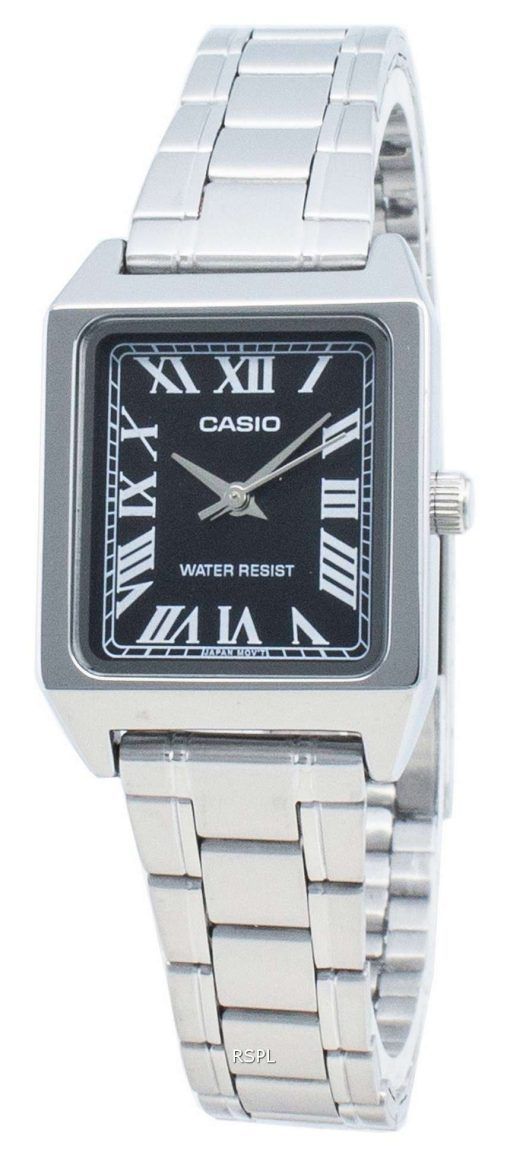 カシオLTP-V007D-1Bクォーツレディース腕時計