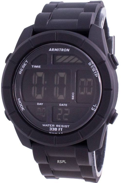 アーミトロンスポーツ408253BLKクォーツメンズ腕時計