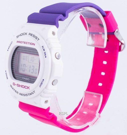 カシオG-ショックスローバックDW-5700THB-7クォーツショック耐性200 Mメンズ腕時計