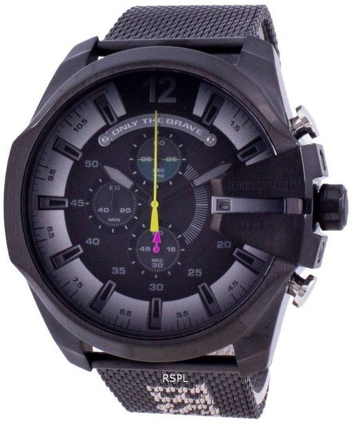 ディーゼルメガチーフDZ4514クォーツクロノグラフメンズ腕時計