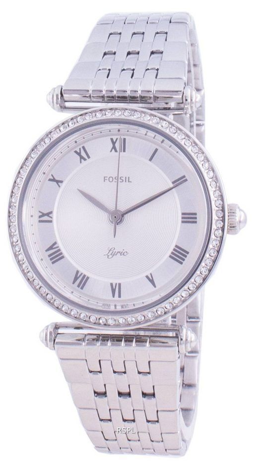 Fossil Lyric ES4712クォーツダイヤモンドアクセントレディース腕時計