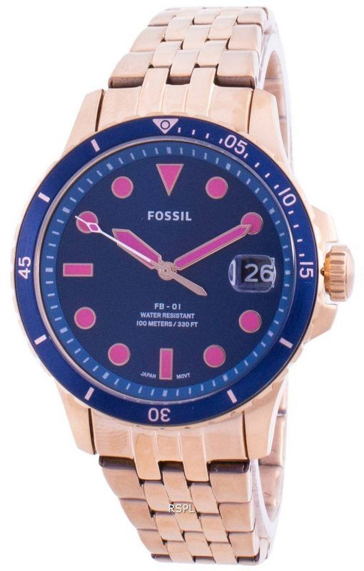 Fossil FB-01 ES4767クォーツレディース腕時計