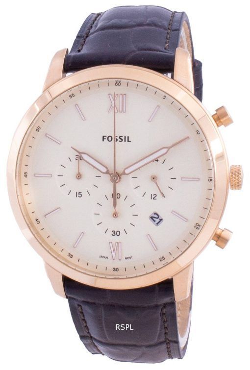 Fossil Neutra FS5558クォーツクロノグラフメンズ腕時計