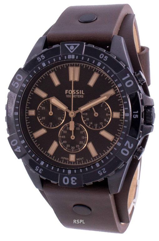 Fossil Garrett FS5626クォーツクロノグラフメンズ腕時計