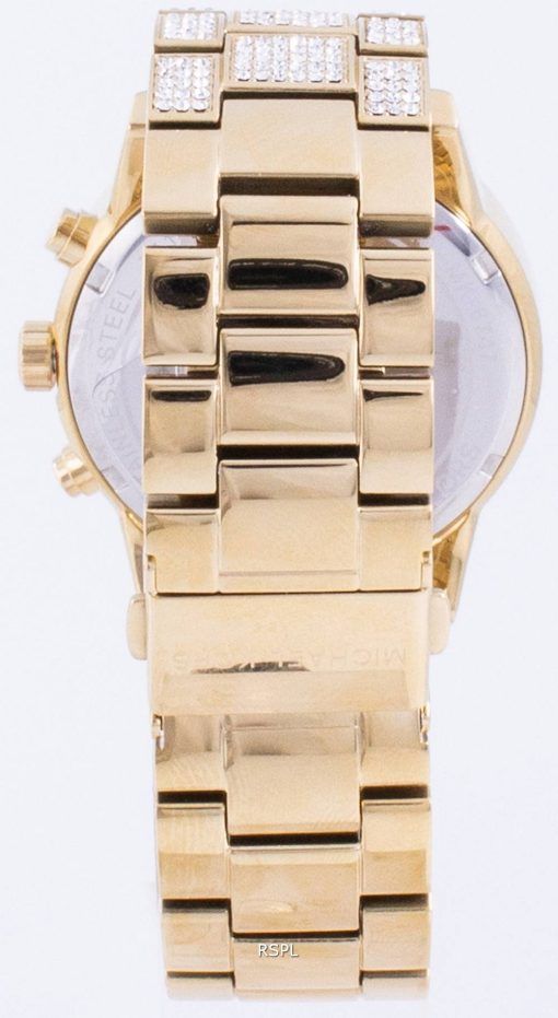 マイケルコースリッツMK6747クォーツダイヤモンドアクセントレディース腕時計