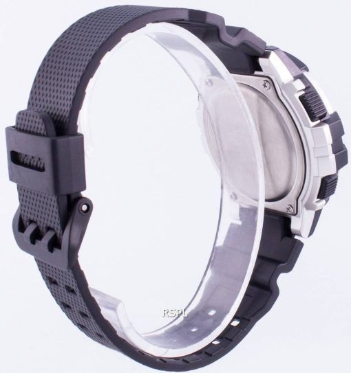 カシオユースWSC-1250H-1AVクォーツムーンフェイズメンズ腕時計
