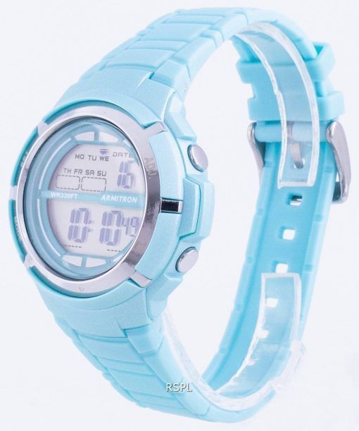 アーミトロンスポーツ457045TLGDクォーツデュアルタイムレディース腕時計