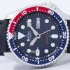 セイコー自動ダイバーズ 200 M 比黒革 SKX009K1 LS6 メンズ腕時計