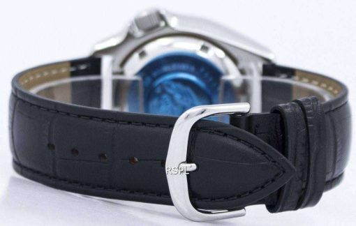 セイコー自動ダイバーズ 200 M 比黒革 SKX009K1 LS6 メンズ腕時計