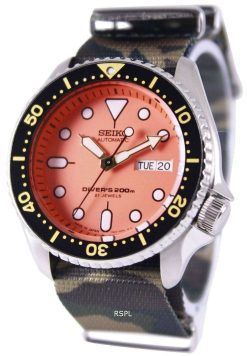 セイコー自動ダイバーズ 200 M 軍 NATO ストラップ SKX011J1 NATO5 メンズ腕時計