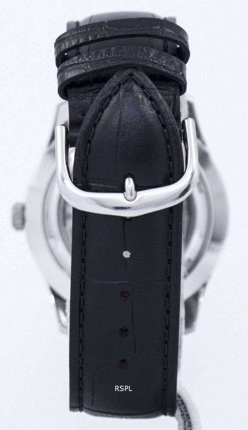 セイコー 5 スポーツ軍事自動日本製比黒革 SNZG07J1 LS6 メンズ腕時計