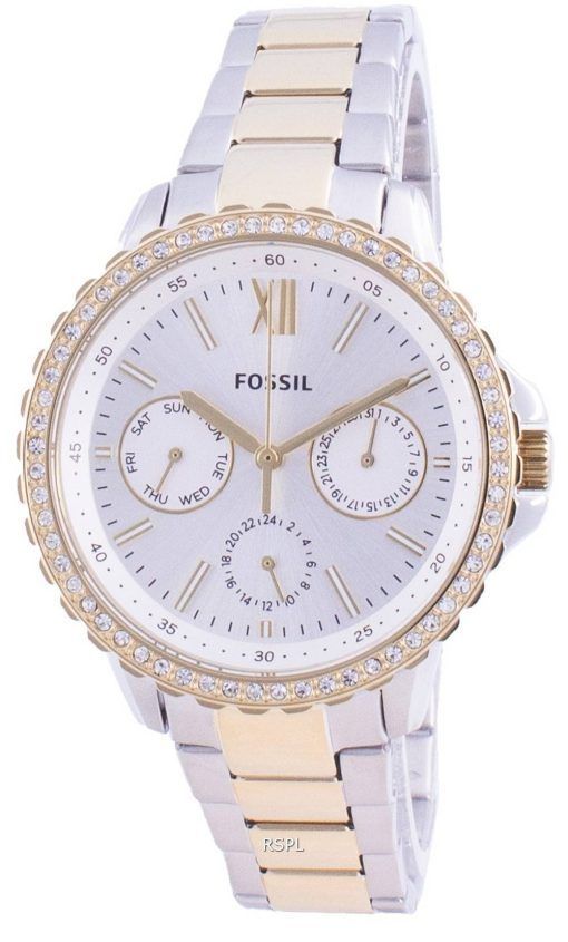 Fossil Izzy Multifunction ES4784 Quartz Chronograph Diamond Accents Women's Watch