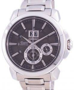Seiko Premier Kinetic Perpetual SNP165 SNP165P1 SNP165P Quartz 100M Men's Watch
