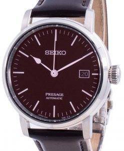 Seiko Presage Riki Watanabe Automatic Brown Enamel SPB115 SPB115J1 SPB115J Japan Made 100M Men's Watch