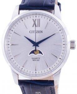 Citizen Moonphase Silver Dial Quartz AK5000-03A Men's Watch