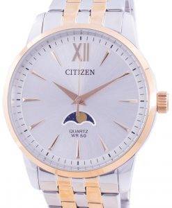 Citizen Moonphase Silver Dial Quartz AK5006-58A Men's Watch
