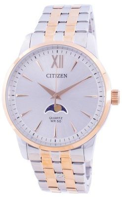 Citizen Moonphase Silver Dial Quartz AK5006-58A Men's Watch