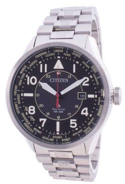 Citizen Promaster Nighthawk World Time Eco-Drive BX1010-53E 200M Mens Watch
