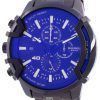 Diesel Griffed Chronograph Black Stainless Steel Quartz DZ4529 Mens Watch