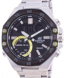Casio Edifice World Time Mobile Link ECB-10DB-1A ECB10DB-1 100M Mens Watch