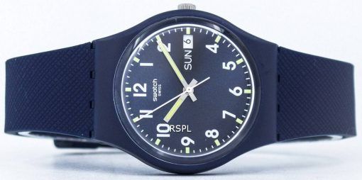 スウォッチ オリジナル サー ブルー クオーツ GN718 ユニセックス腕時計