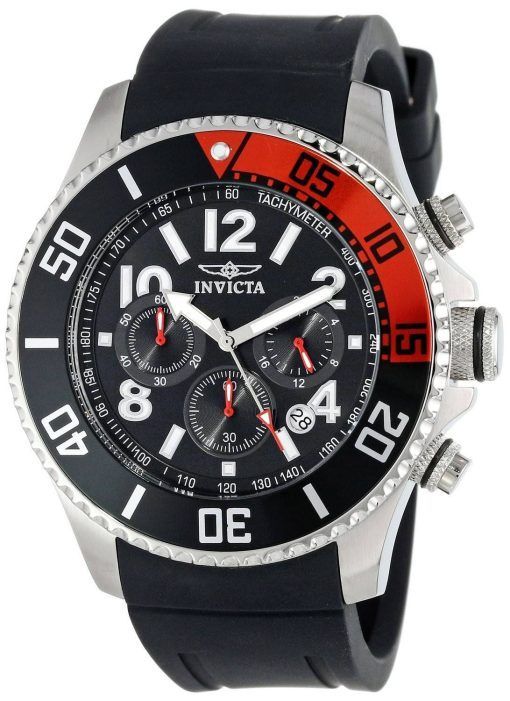 インビクタ Pro ダイバー クロノグラフ クォーツ タキメーター 15145 メンズ腕時計