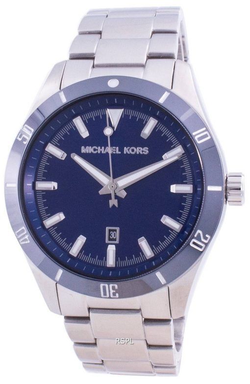 Michael Kors Layton Blue Dial Stainless Steel Quartz MK8815 Men's Watch