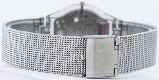 スウォッチ皮膚金属ニット石英 SFM118M レディース腕時計