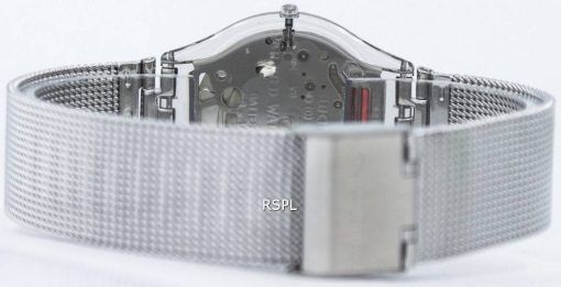 スウォッチ皮膚金属ニット石英 SFM118M レディース腕時計