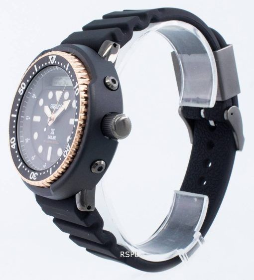 セイコープロスペックスダイバーのSNJ028P1ソーラー200 Mメンズ腕時計
