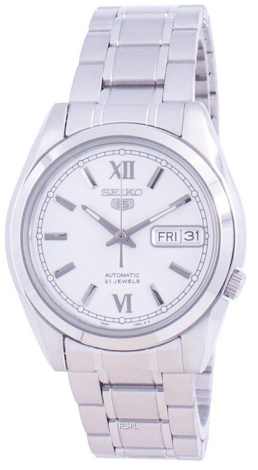 Seiko 5 Automatic Silver Dial SNKL51 SNKL51K1 SNKL51K Men's Watch