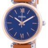 Fossils Carlie Mini Blue Dial Quartz ES4701 Women's Watch