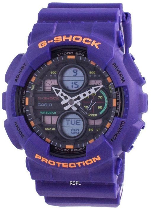 Casio G-Shock World Time Quartz GA-140-6A GA140-6A 200M Men's Watch