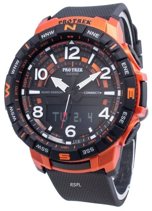 カシオPROTREKクアッドセンサーPRT-B50-4デジタルコンパスクォーツメンズ腕時計