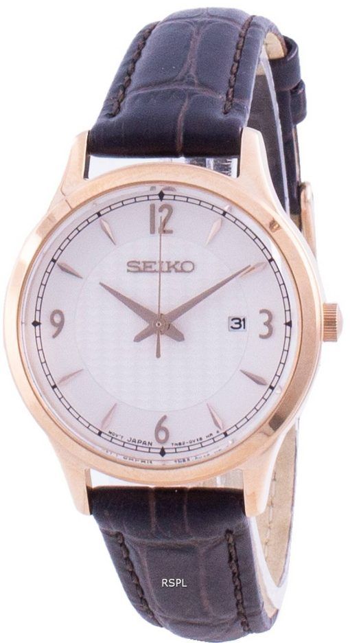 Seiko Neo Classic Calf Leather Quartz SXDG98 SXDG98P1 SXDG98P 100M Women's Watch