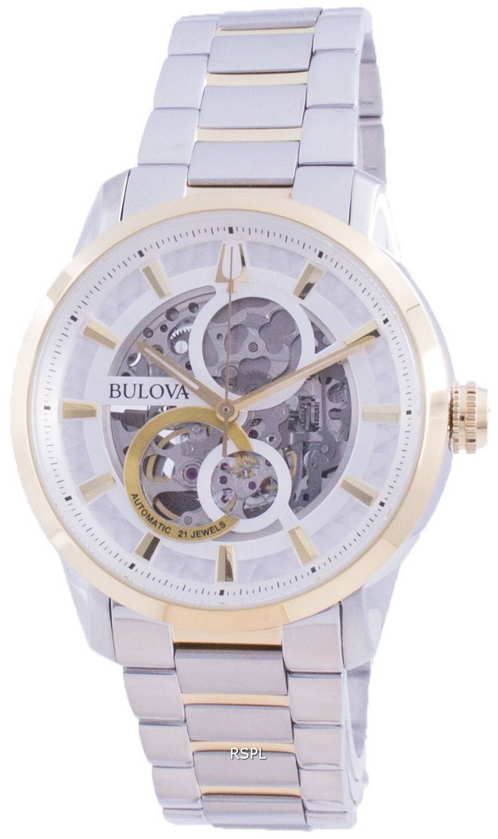 Bulova ブローバ 自動巻き腕時計 98A214 | nate-hospital.com