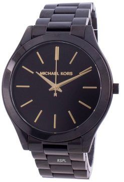 Michael Kors スリム滑走路ブラック ダイアル MK3221 レディース腕時計