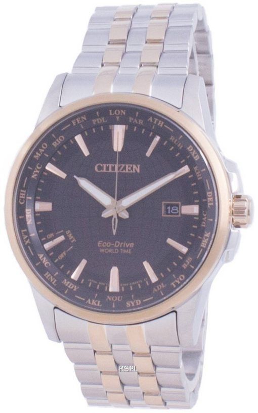 Citizen World Time Perpetual Calendar Eco-Drive BX1006-85E Herreur