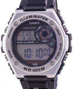 Casio Illuminator Digital MWD-100H-1A MWD100H-1 100M Herreur