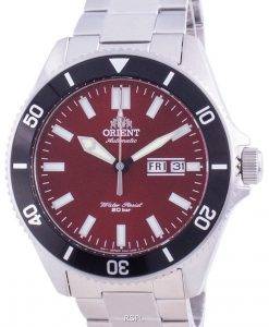 Orient rød urskive rustfrit stål automatisk RA-AA0915R19B 200M herreur