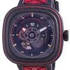 Sevenfriday P-Series Red Carbon Automatic P3C / 04 SF-P3C-04 100M Herreur