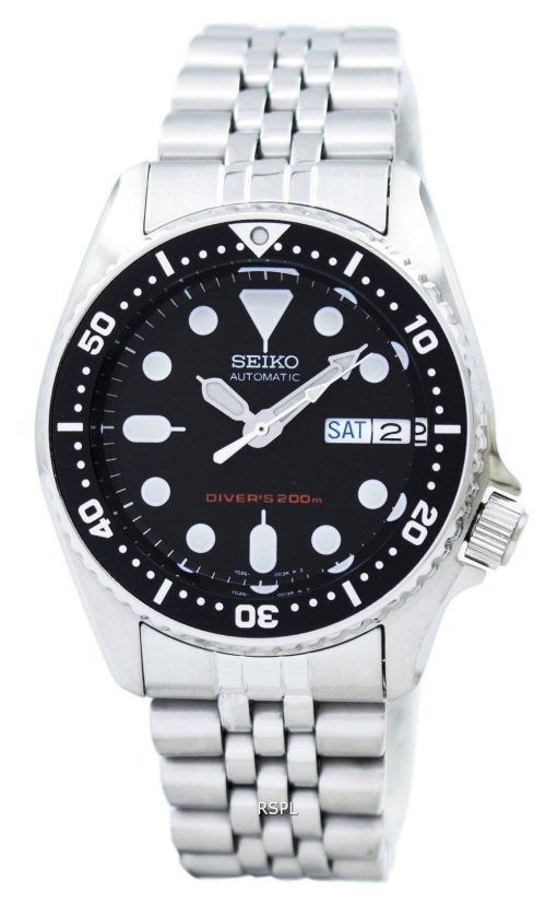 改装されたセイコースキューバダイバーの自動巻きSKX013SKX013K2 SKX013K200Mメンズウォッチ