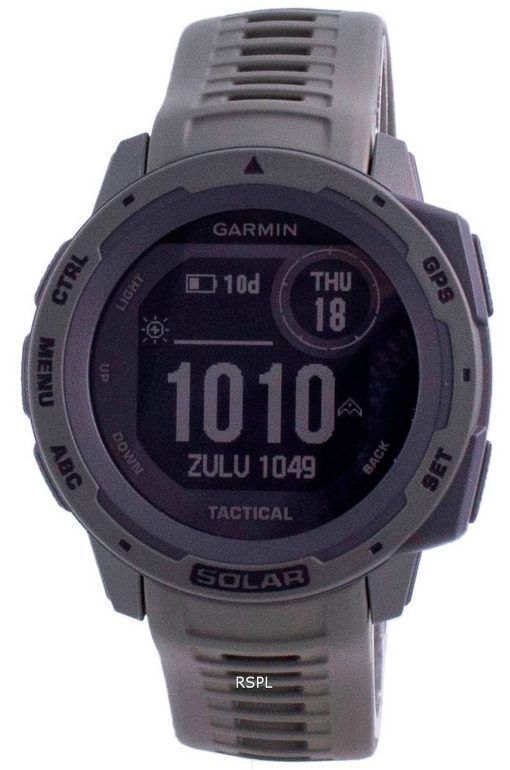 Garmin Instinct Solar Tactical Edition Grünes Silikonband 010-02293-04 Multisportuhr