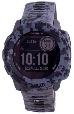 Garmin Instinct Solar Tactical Edition Graphit Camo Silikonband 010-02293-05 Multisportuhr