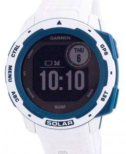Garmin Instinct Solar Surf Edition Fitness GPS Weißes Silikonband 010-02293-08 Multisportuhr