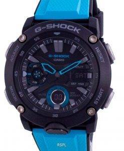 Casio G-Shock Standard Analog Digital Carbon Core Taucher GA-2000-1A2 GA2000-1A2 200M Herrenuhr
