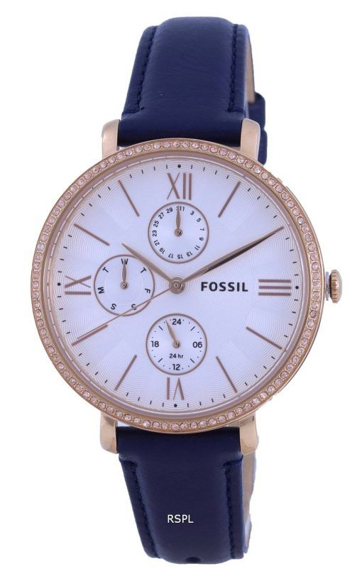 Fossil Jacqueline MultifunctionHorlogeシルバーダイヤルクォーツES5096ウィメンズウォッチ